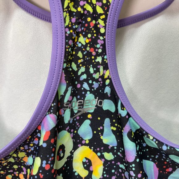 Speedo One Piece Swimsuit sz 10 - Picture 5 of 8